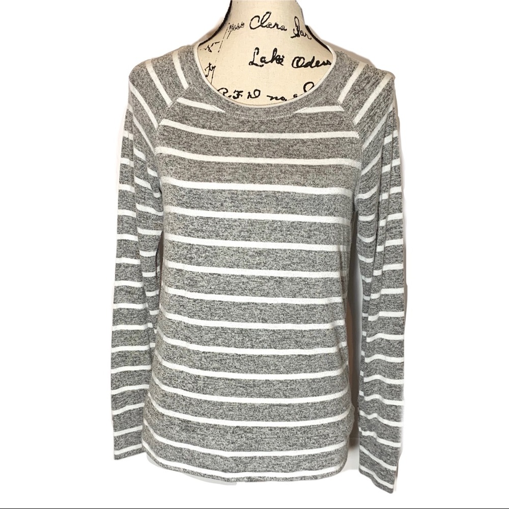 41 Hawthorn Arnold Raglan Knit Top Striped